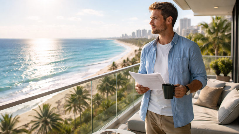Francisco Lucena Imóveis orienta o que avaliar antes de comprar imóvel com vista para o mar.