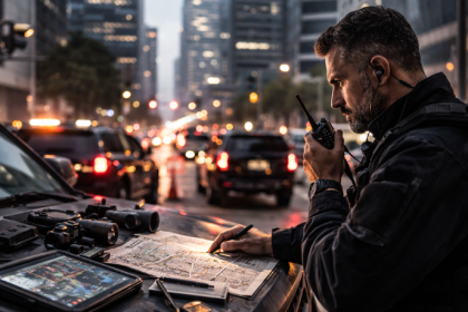 A segurança institucional em ambientes urbanos complexos demanda técnica e preparo para decisões sob pressão. Ernesto Kenji Igarashi evidencia a importância da coordenação estratégica.