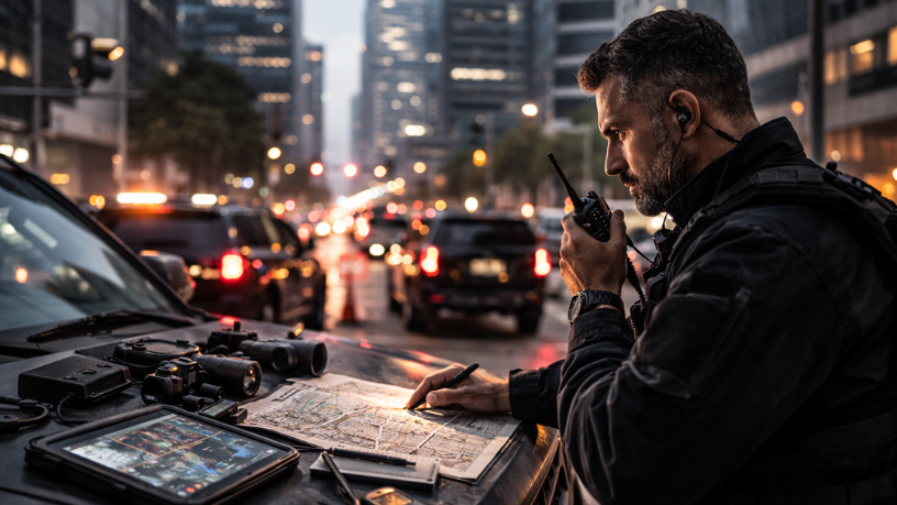 A segurança institucional em ambientes urbanos complexos demanda técnica e preparo para decisões sob pressão. Ernesto Kenji Igarashi evidencia a importância da coordenação estratégica.